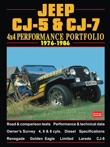 Imagen de archivo de Jeep CJ-5 CJ-7: 4x4 Performance Portfolio 1976-1986 a la venta por Front Cover Books