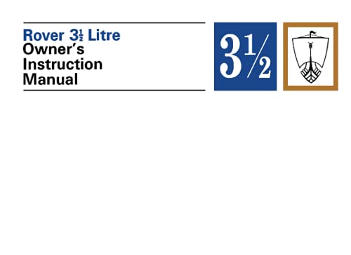 Imagen de archivo de ROVER 312 LITRE OWNER'S INSTRUCTION MANUAL Official factory handbook a la venta por PBShop.store US