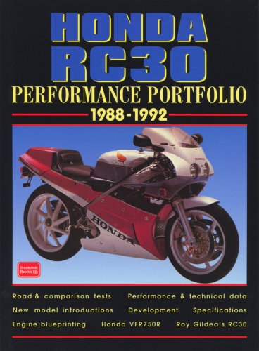 9781855204331: Honda RC30 Performance Portfolio, 1988-1992