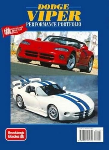 Stock image for Dodge Viper : Performance Portfolio 1990 - 1998 for sale by dsmbooks