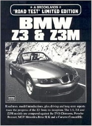Stock image for BMW Z3 AND Z3M. 'Road Test' Limited Edition. for sale by Sainsbury's Books Pty. Ltd.