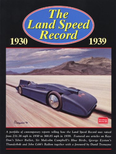 Beispielbild fr The Land Speed Record 1930-1939 zum Verkauf von Better World Books