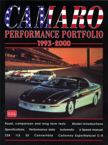 9781855205529: Camaro Performance Portfolio 1993-2000