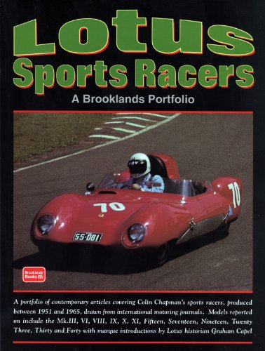 Imagen de archivo de Lotus Sports Racers: A Brooklands Portfolio (Brooklands Books Road Test Series) a la venta por WorldofBooks