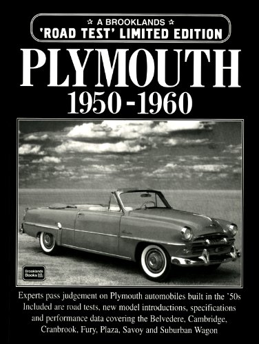 Stock image for Plymouth, 1950-1960 for sale by Lowry's Books