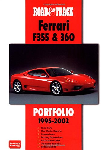 9781855206120: Road & Track Ferrari F355 & 360 Portfolio 1995-2002