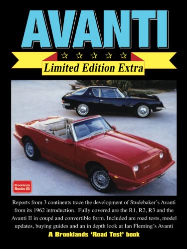 AVANTI LIMITED EDITION EXTRA: Road Test Book (9781855206229) by Brooklands Books Ltd