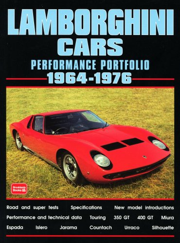9781855206465: Lamborghini Cars Performance Portfolio 1964-1976