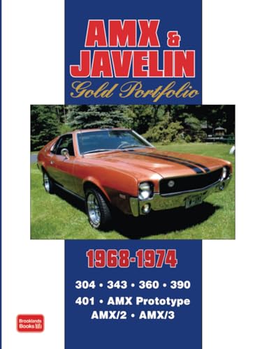 Imagen de archivo de AMX Javelin 1968-1974 Gold Portfolio a la venta por Big River Books
