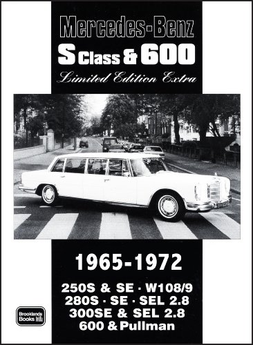 Beispielbild fr Mercedes-Benz S Class & 600 Limited Edition Extra 1965-1972 zum Verkauf von Decluttr