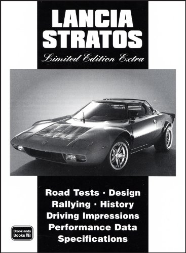 Lancia Stratos Limited Edition Extra (9781855207035) by Clarke, R.M.