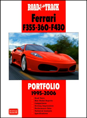 9781855207271: Road & Track Ferrari F355, 360, F430 Portfolio, 1995-2006