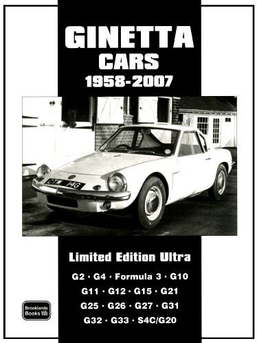 9781855207653: Ginetta Cars Limited 1958-2007 Limited Edition Ultra