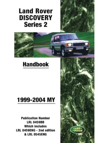 

Land Rover Discovery Series 2 1999-2004 MY Handbook: LRL0459BB