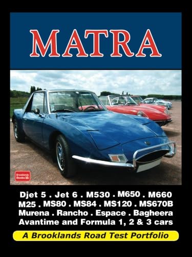 9781855209459: Matra: Road Test Book: A Brooklands Road Test Portfolio