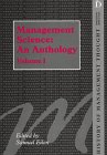 Imagen de archivo de Management Science Anthology (History of Management Thought) a la venta por medimops