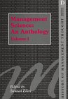 Stock image for Management Science Anthology (History of Management Thought) for sale by medimops