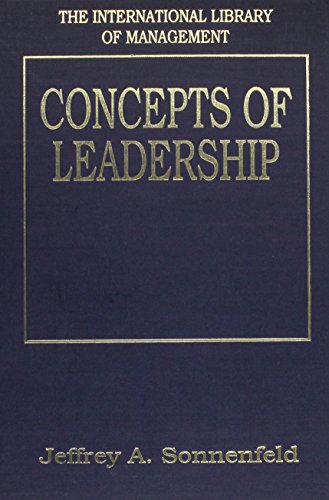 Stock image for Concepts of Leadership (The International Library of Management) for sale by Mispah books