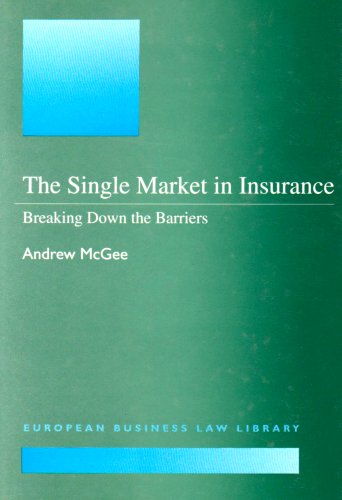 Stock image for The Single Market in Insurance for sale by Books Puddle