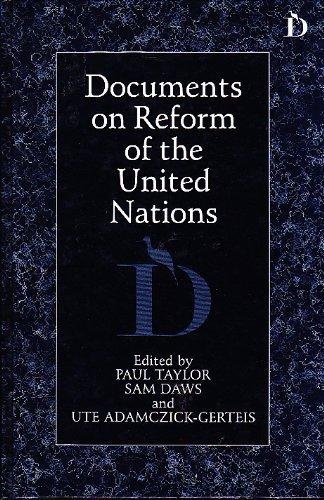Stock image for Documents on Reform of the United Nations for sale by Ystwyth Books