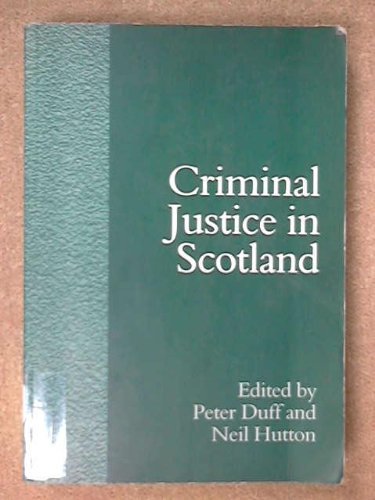 Stock image for Criminal Justice in Scotland for sale by WorldofBooks