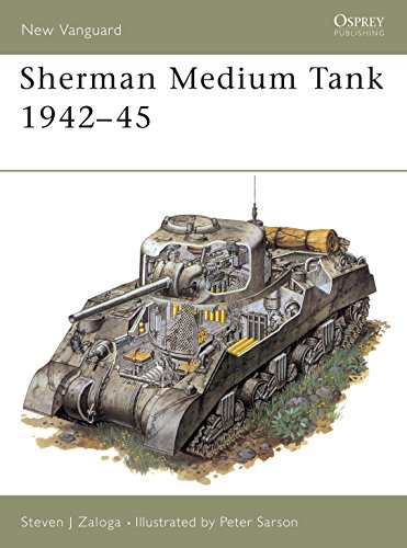 Stock image for Sherman Medium Tank 1942-1945. New Vanguard Series #3. for sale by Military Books