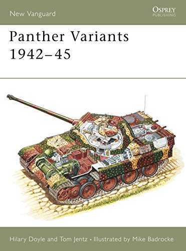 Beispielbild fr Panther Variants 1942-45 zum Verkauf von Better World Books