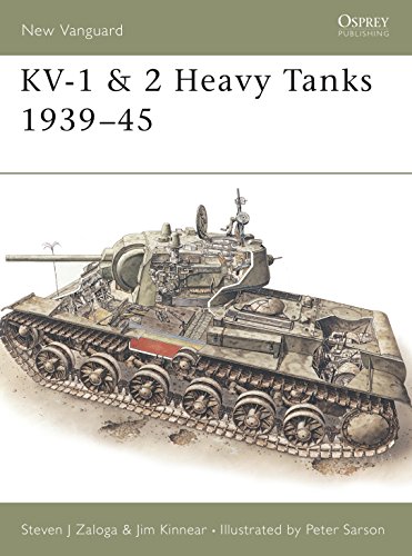 KV-1 & 2 Heavy Tanks 1941-1945. New Vanguard Series #17.