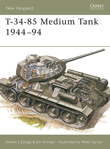 Stock image for T-34-85 Medium Tank 1944-1994 (Osprey Military - New Vanguard 20 for sale by Rainy Day Paperback