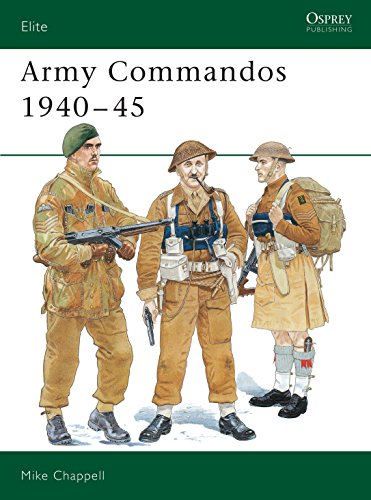 Beispielbild fr Army Commandos 1940-1945 (Elite Series) zum Verkauf von M & M Books