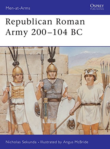 Beispielbild fr Republican Roman Army 200 "104 BC (Men-at-Arms) zum Verkauf von HPB-Red