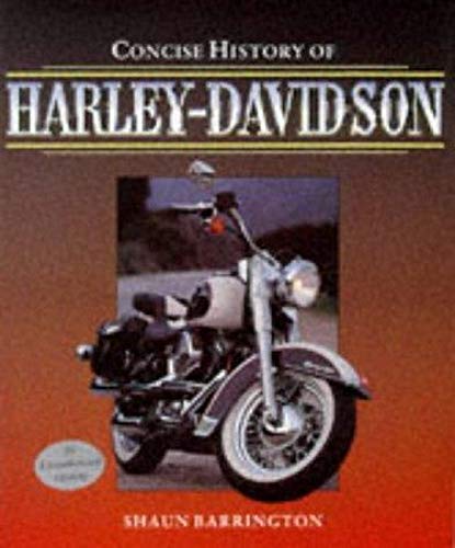 Stock image for Concise Illustrated History of Harley-Davidson (Osprey automotive series) for sale by Reuseabook