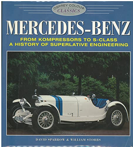 Stock image for Mercedes-Benz (Osprey Colour Classics) for sale by WorldofBooks