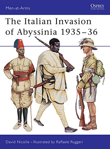 The Italian Invasion of Abyssinia 1935-36: No.309 (Men-at-Arms) (9781855326927) by Nicolle, Dr David