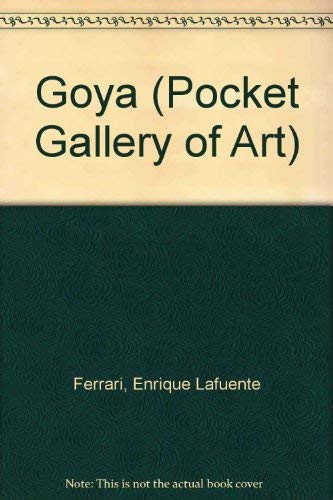 Beispielbild fr Goya (Pocket Gallery of Art S.) zum Verkauf von Goldstone Books