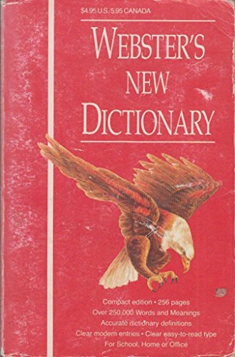 Imagen de archivo de Websters New Dictionary a la venta por Wonder Book