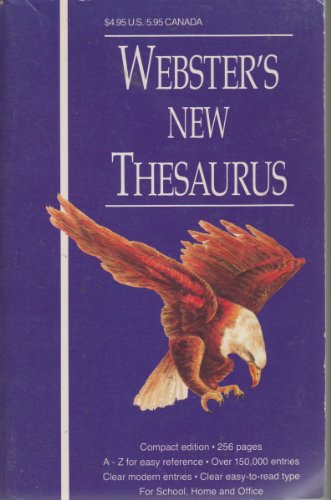 Imagen de archivo de Webster's New Thesaurus: Compact Edition a la venta por Better World Books