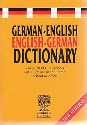 Stock image for German-English / English-German Dictionary (English and German Edition) for sale by Ebooksweb