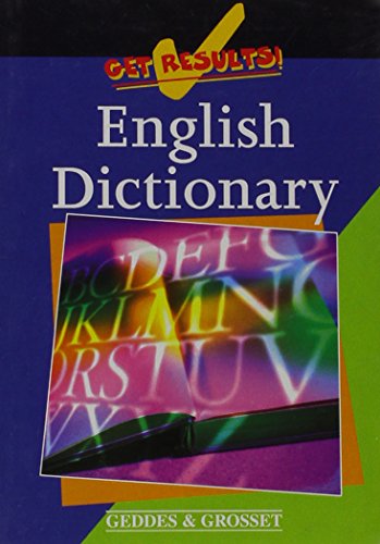 Beispielbild fr English Dictionary (Get results!) zum Verkauf von Better World Books