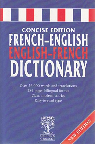 Beispielbild fr Webster's French-English, English-French Dictionary zum Verkauf von WorldofBooks