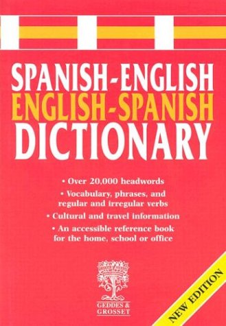 Imagen de archivo de Spanish-English/English-Spanish Dictionary a la venta por ThriftBooks-Dallas