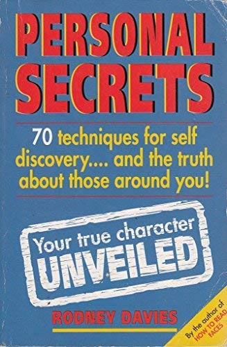 Stock image for Personal Secrets: Your True Character Unveiled for sale by AwesomeBooks