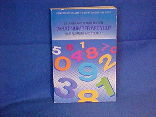 Imagen de archivo de What Number Are You? a la venta por Better World Books: West