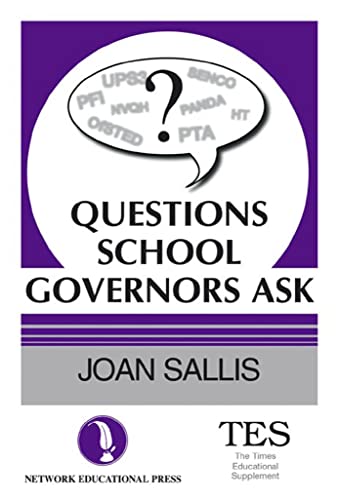 Stock image for Questions School Governors Ask for sale by WorldofBooks