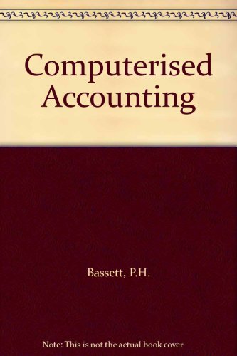 Imagen de archivo de Computerised Accounting a la venta por AwesomeBooks