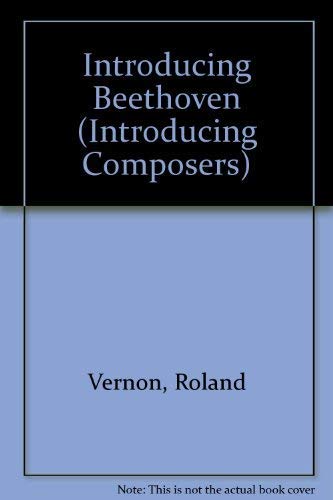 9781855613515: Introducing Beethoven (Introducing Composers)
