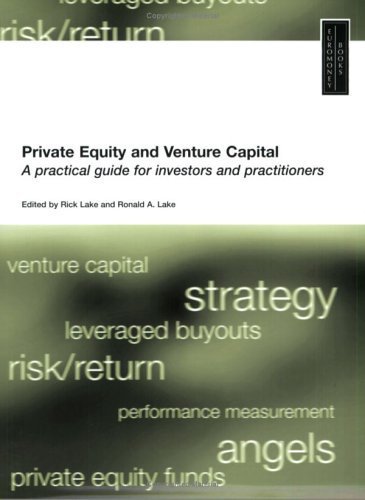 9781855646919: Private Equity and Venture Capital: A Practical Guide for Investors and Practitioners