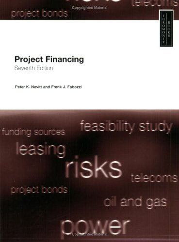 9781855647916: Project Finance
