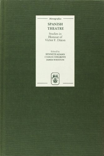 Stock image for Spanish Theatre : Studies in Honour of Victor F. Dixon for sale by Better World Books Ltd