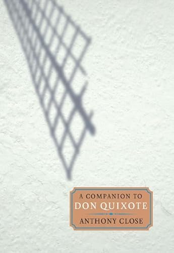 Imagen de archivo de A Companion to Don Quixote (Monografas A) (Volume 262) a la venta por Brook Bookstore